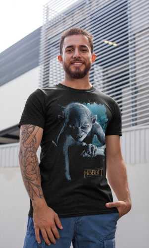 MĘSKA KOSZULKA DLA FANA KULTOWA SERIA FILM HOBBIT STWÓR GOLLUM 7