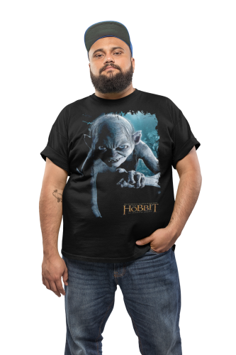 MĘSKA KOSZULKA DLA FANA KULTOWA SERIA FILM HOBBIT STWÓR GOLLUM 4
