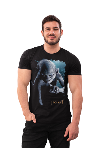 MĘSKA KOSZULKA DLA FANA KULTOWA SERIA FILM HOBBIT STWÓR GOLLUM 3