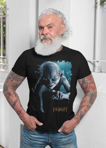 MĘSKA KOSZULKA DLA FANA KULTOWA SERIA FILM HOBBIT STWÓR GOLLUM 8