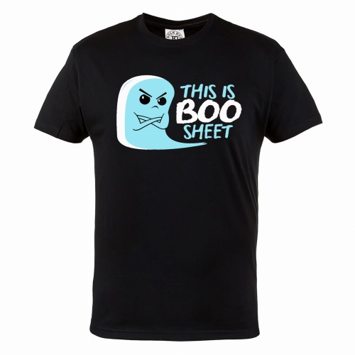 ŚMIESZNA KOSZULKA NA HALLOWEEN BOO SHEET HAL69 