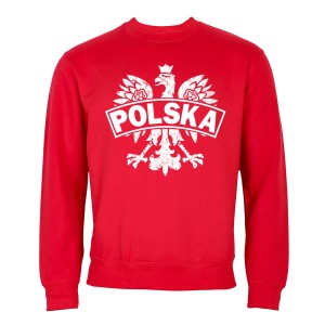 MĘSKA BLUZA DLA KIBICA REPREZENTACJA POLSKI ORZEŁ