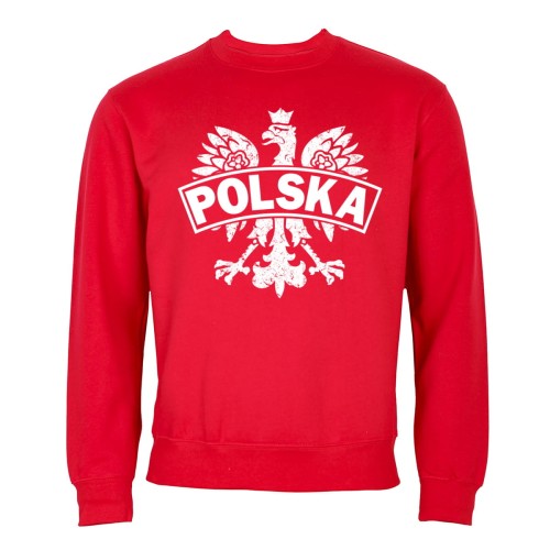 MĘSKA BLUZA DLA KIBICA REPREZENTACJA POLSKI ORZEŁ 
