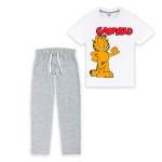 PIŻAMA DZIECIĘCA BAJKOWA ZNUDZONY GARFIELD RUDY KOT