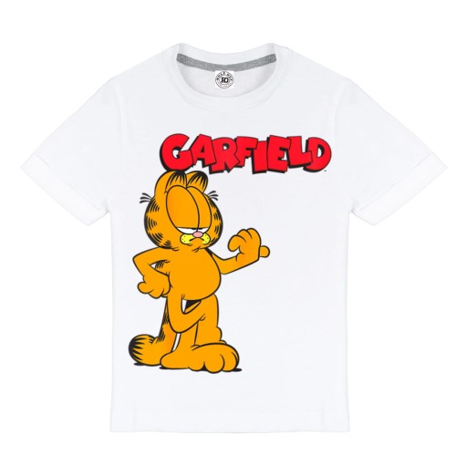 PIŻAMA DZIECIĘCA BAJKOWA ZNUDZONY GARFIELD RUDY KOT 2
