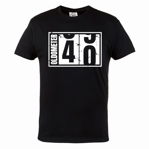 MĘSKA KOSZULKA PREZENT NA 40 URODZINY OLDOMETER UR08