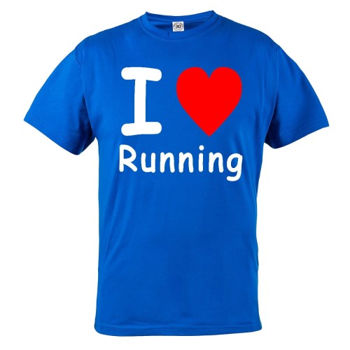 KOSZULKA DLA BIEGACZA I LOVE RUNNING 2