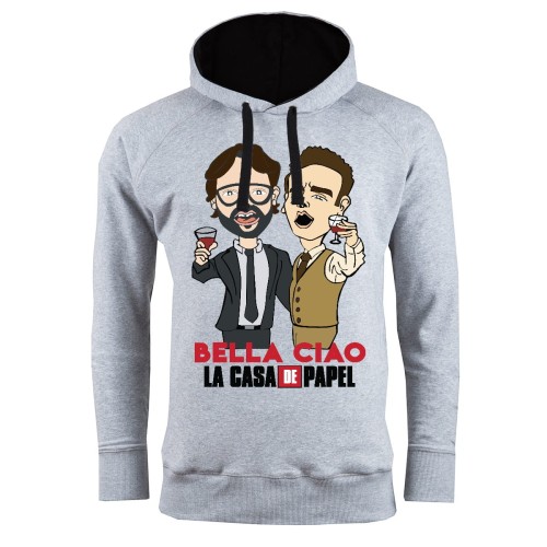 MĘSKA BLUZA Z KAPTUREM SERIAL NETFLIX DOM Z PAPIERU BELLA CIAO 