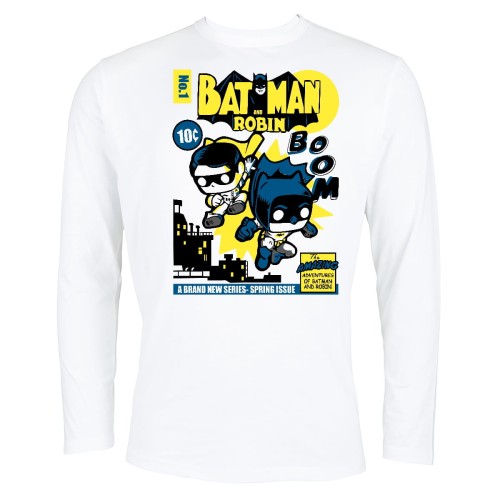 MARVEL KOSZULKA MĘSKA Z DŁUGIM RĘKAWEM BATMAN I ROBIN 2