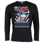 MARVEL KOSZULKA MĘSKA Z DŁUGIM RĘKAWEM CAPITAN AMERICA THE FIRST AVENGER