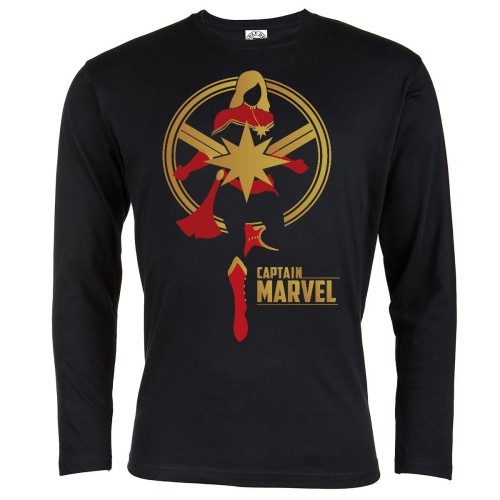 MARVEL KOSZULKA MĘSKA Z DŁUGIM RĘKAWEM CAPITAN MARVEL III 2
