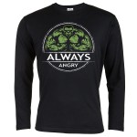 MARVEL KOSZULKA MĘSKA Z DŁUGIM RĘKAWEM ALWAYS ANGRY