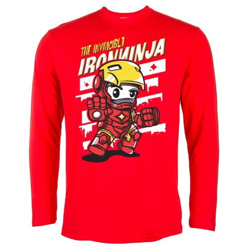 KOSZULKA MĘSKA Z DŁUGIM RĘKAWEM MARVEL IRONNINJA 