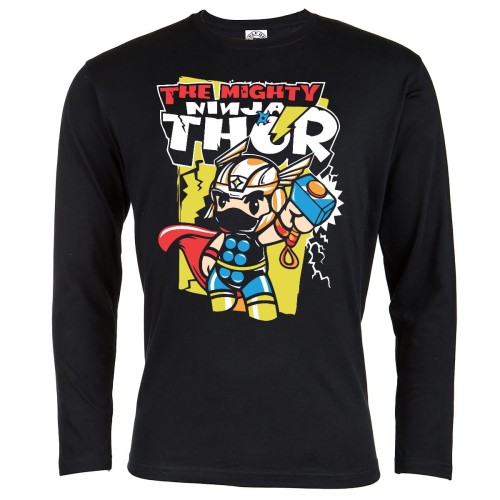 KOSZULKA MĘSKA Z DŁUGIM RĘKAWEM MARVEL NINJA THOR 