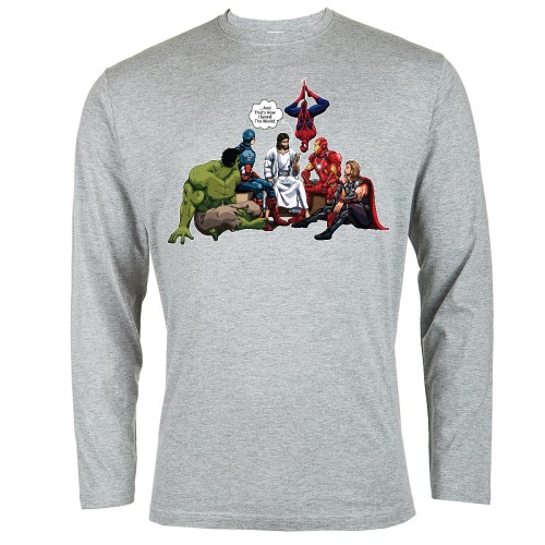 KOSZULKA MĘSKA Z DŁUGIM RĘKAWEM MARVEL 24 