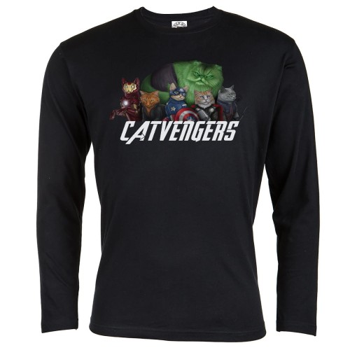 KOSZULKA MĘSKA Z DŁUGIM RĘKAWEM MARVEL CATVENGERS 