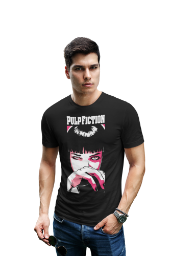 MĘSKA KOSZULKA FILMOWA PULP FICTION MIA WALLACE