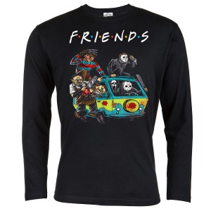 KOSZULKA Z DŁUGIM RĘKAWEM NA HALLOWEEN HORROR FRIENDS HAL06