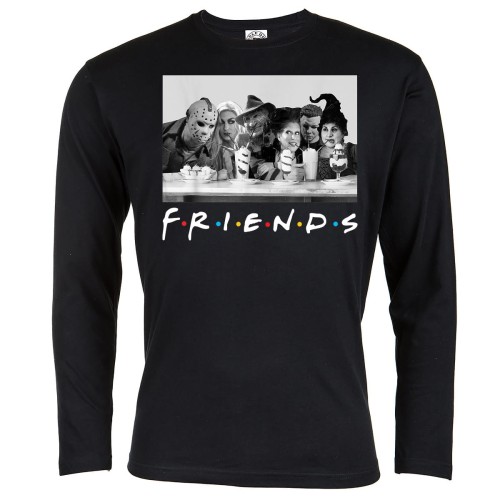 KOSZULKA Z DŁUGIM RĘKAWEM NA HALLOWEEN HORROR FRIENDS HAL13