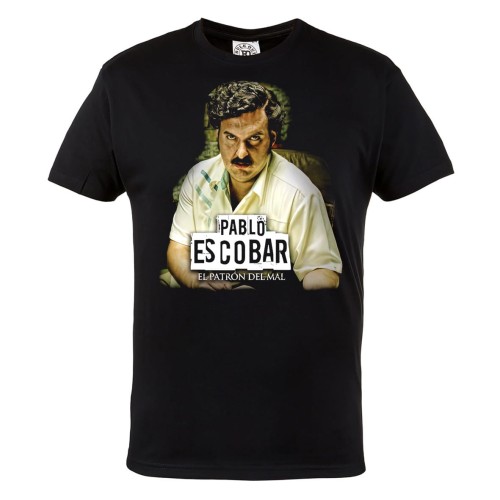 MĘSKA KOSZULKA Z NADRUKIEM PABLO ESCOBAR EL PATRON DEL MAL FILM SERIAL 2