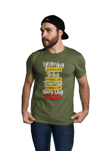 KOSZULKA MĘSKA DLA PIŁKARZA EVERY DAY IS FOOTBALL DAY