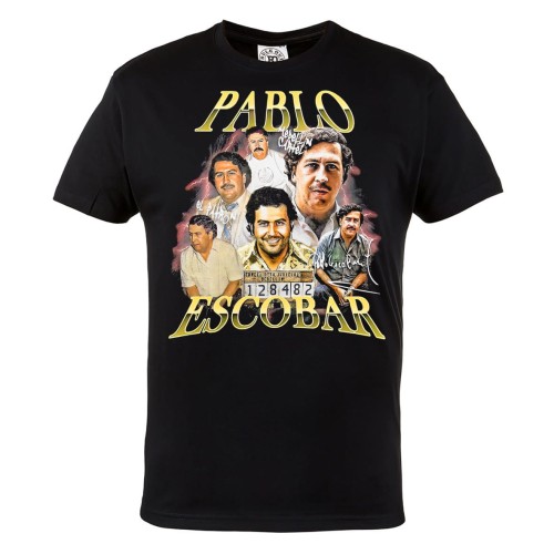MĘSKA KOSZULKA Z NADRUKIEM SERIALOWYM NARCOS PABLO ESCOBAR 2