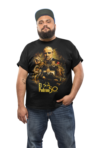 MĘSKA KOSZULKA Z NADRUKIEM FILMOWYM OJCIEC CHRZESTNY THE GODFATHER 5