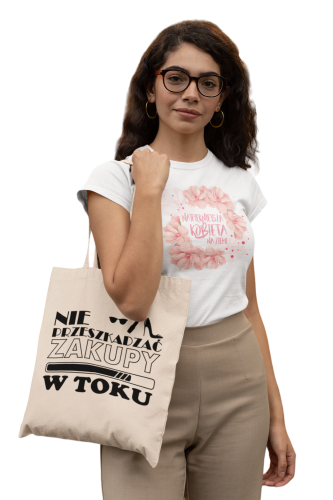 KOSZULKA DAMSKA PREZENT NA DZIEŃ KOBIET NAJPIĘKNIEJSZA KOBIETA NA ZIEMI TORBA GRATIS 3