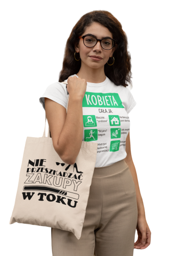 KOSZULKA DAMSKA PREZENT NA DZIEŃ KOBIET CAŁA JA TORBA GRATIS 3