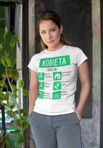KOSZULKA DAMSKA PREZENT NA DZIEŃ KOBIET CAŁA JA TORBA GRATIS 7