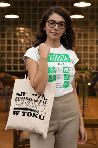 KOSZULKA DAMSKA PREZENT NA DZIEŃ KOBIET CAŁA JA TORBA GRATIS 8