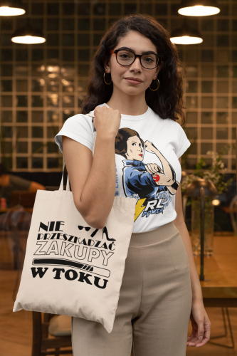 KOSZULKA DAMSKA PREZENT NA DZIEŃ KOBIET GIRL POWER LEIA ORGANA TORBA GRATIS 8