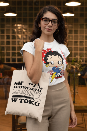 KOSZULKA DAMSKA PREZENT NA DZIEŃ KOBIET GIRL POWER PIN UP GIRL TORBA GRATIS 8