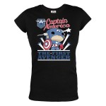 MARVEL KOSZULKA DAMSKA CAPITAN AMERICA THE FIRST AVENGER