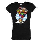 MARVEL KOSZULKA DAMSKA FLYING MARVELS