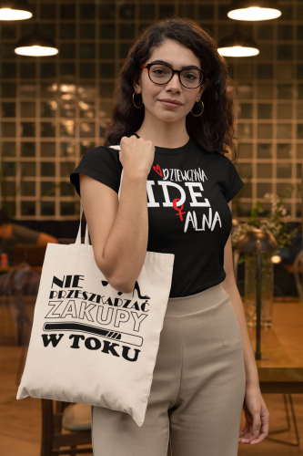 KOSZULKA DAMSKA PREZENT NA DZIEŃ KOBIET DZIEWCZYNA IDEALNA TORBA GRATIS 8