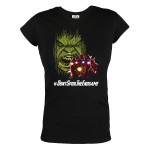 MARVEL KOSZULKA DAMSKA MARVEL HULK SAY