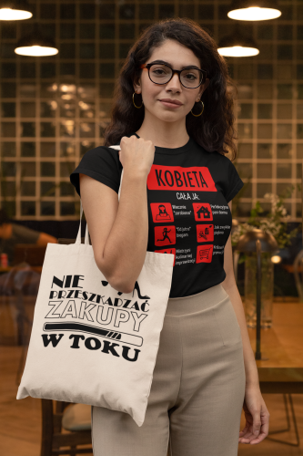 KOSZULKA DAMSKA PREZENT NA DZIEŃ KOBIET CAŁA JA TORBA GRATIS 8
