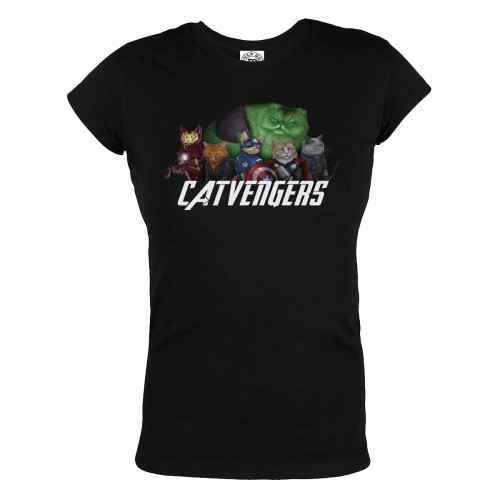 MARVEL KOSZULKA DAMSKA MARVEL CATVENGERS