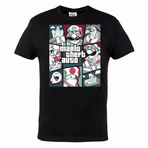 MARIO KOSZULKA MĘSKA MARIO BROSS 9