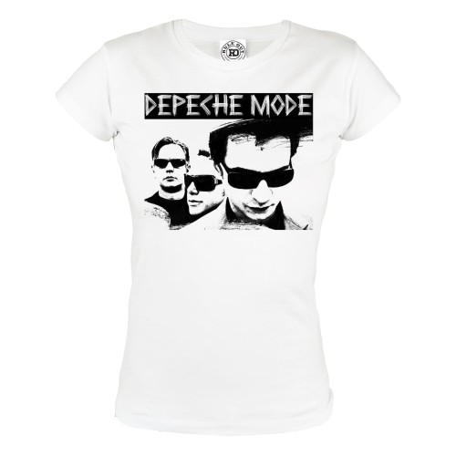 KOSZULKA DAMSKA MUZYCZNA DEPECHE MODE MUZYKA ELEKTRONICZNA ROCK 