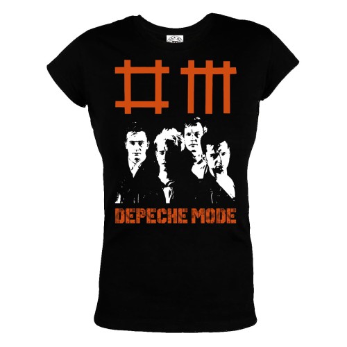KOSZULKA DAMSKA MUZYCZNA DEPECHE MODE MUZYKA ELEKTRONICZNA ROCK ZESPÓŁ 
