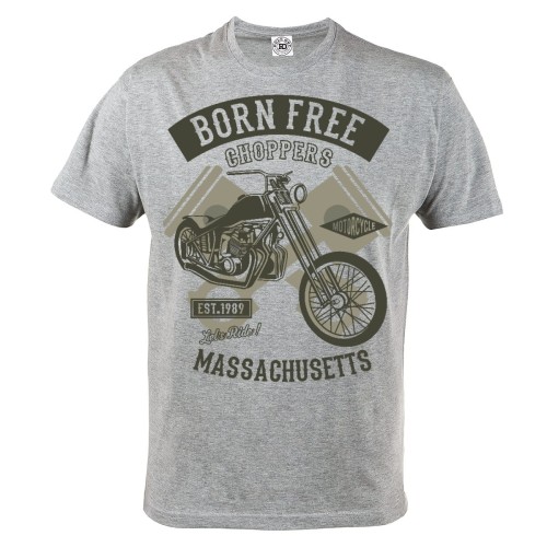 KOSZULKA MĘSKA BORN FREE CHOPPERS 1