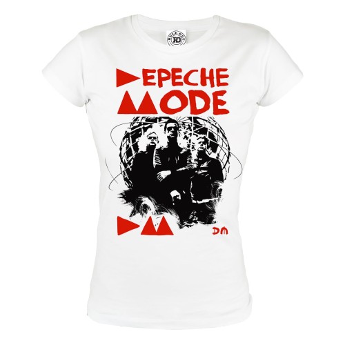 KOSZULKA DAMSKA MUZYCZNA DEPECHE MODE MUZYKA ELEKTRONICZNA ROCK 