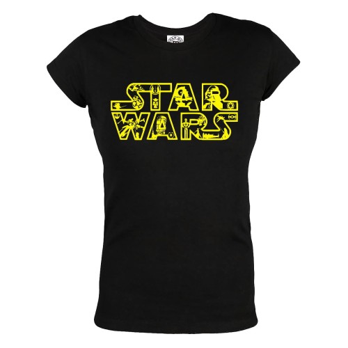 KOSZULKA DAMSKA FILMOWA STAR WARS GWIEZDNE WOJNY 