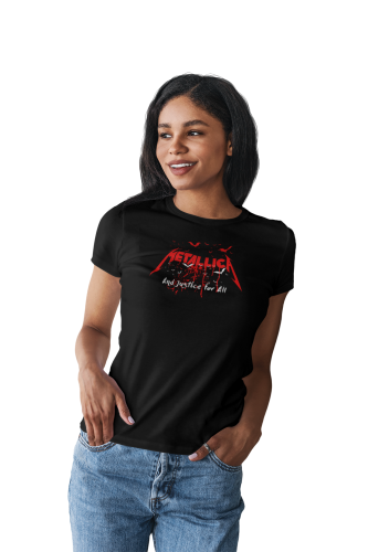 DAMSKA KOSZULKA BAWEŁNIANA ZESPÓŁ MUZYCZNY METALLICA