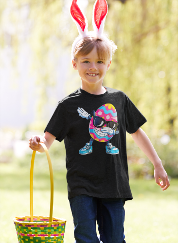 DZIECIĘCA KOSZULKA ŚWIĄTECZNA WIELKANOC EASTER PISANKA DABBING 7