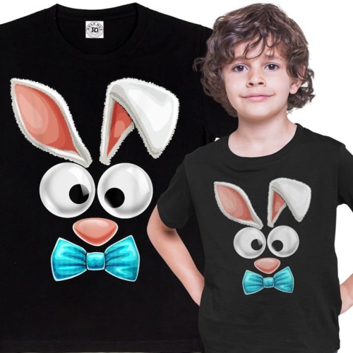 DZIECIĘCA KOSZULKA ŚWIĄTECZNA WIELKANOC EASTER ZAJĄCZEK 1