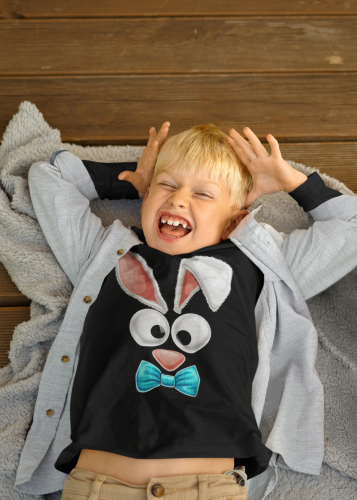 DZIECIĘCA KOSZULKA ŚWIĄTECZNA WIELKANOC EASTER ZAJĄCZEK 9