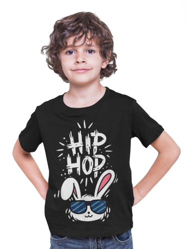 DZIECIĘCA KOSZULKA ŚWIĄTECZNA WIELKANOC EASTER ZAJĄCZEK HIP HOP 3